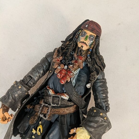Disney Jack Sparrow Dead Man's Chest PotC Pirates of the Caribbean 6" Toy Figure - Picture 3 of 10